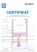 Certification - Geberit